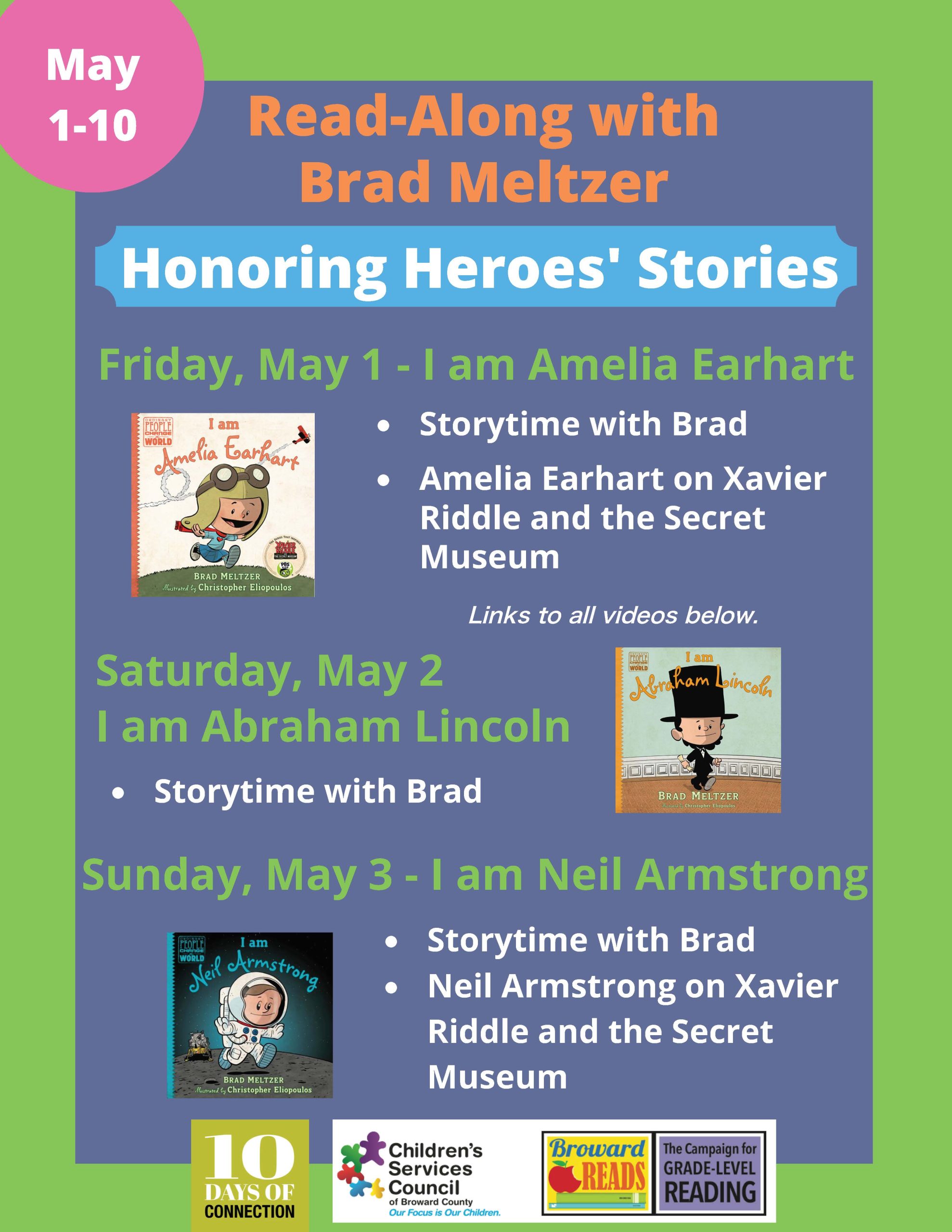 read along with brad meltzer image one